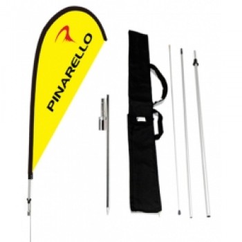 Custom Teardrop Flag/ Banners, with Fibreglass Pole 